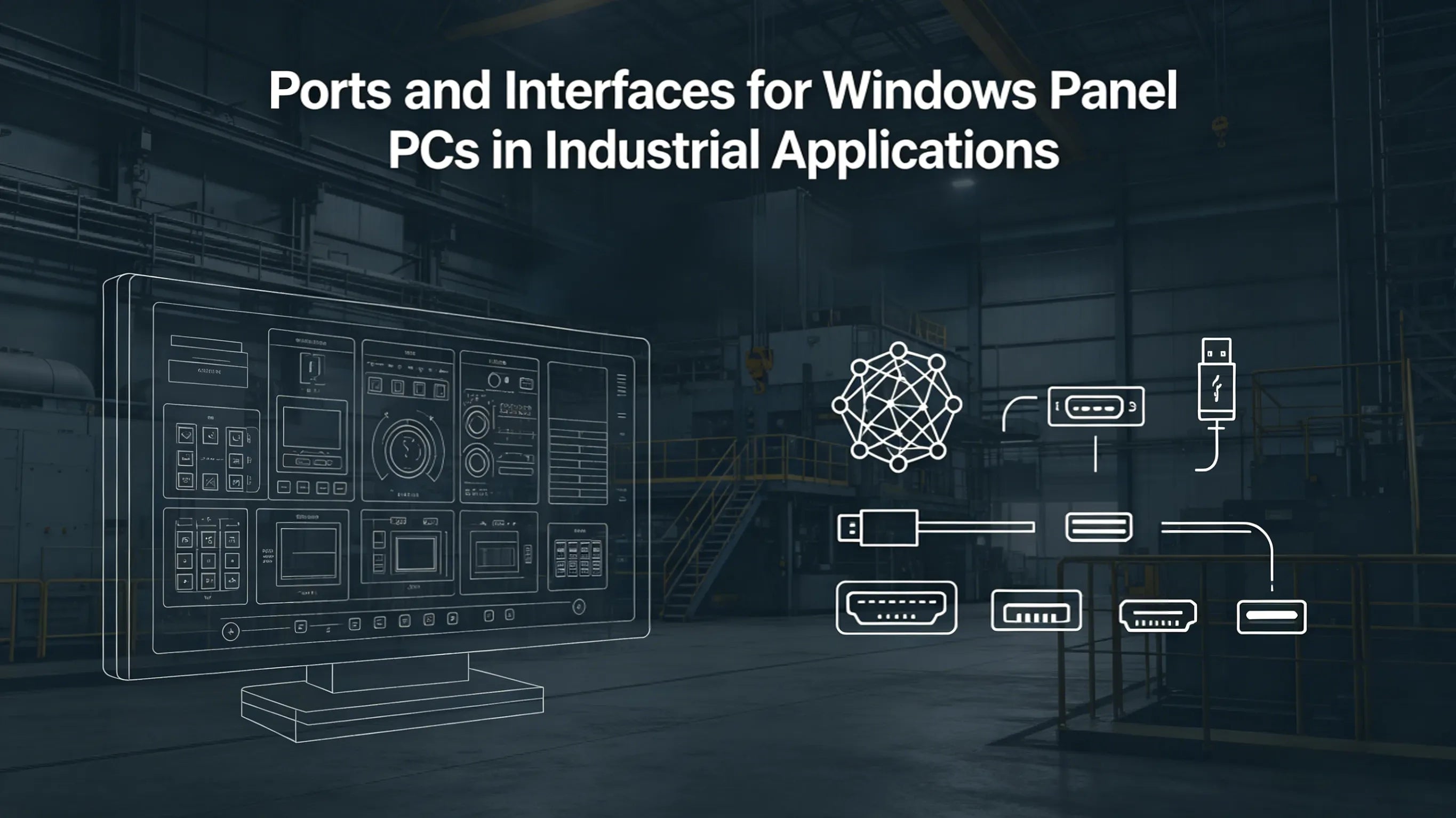 Panel Interface Port What Ports and Interfaces Should a Windows Panel PC Have? – bvsipc
