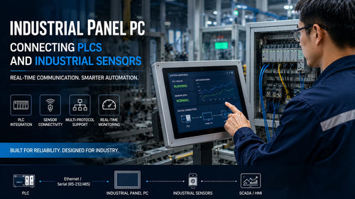 Can an Industrial Panel PC Connect to PLCs and Industrial Sensors?