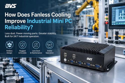 How Does Fanless Cooling Improve Industrial Mini PC Reliability?