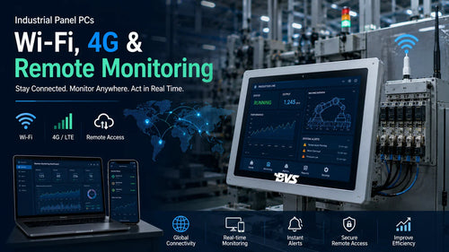 Do Industrial Panel PCs Support Wi-Fi, 4G, and Remote Monitoring?