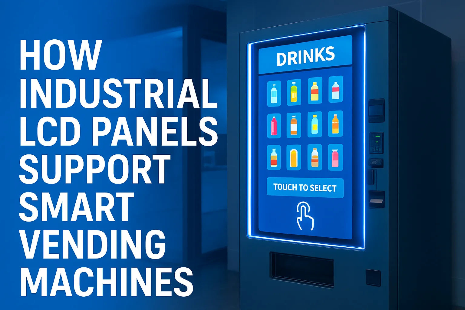 How Industrial LCD Panels Support Smart Vending Machines – bvsipc