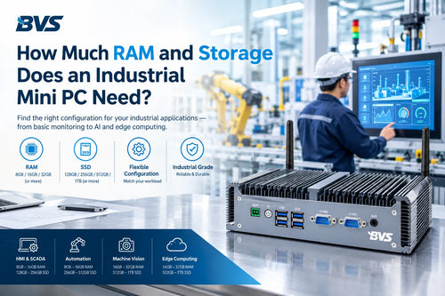 How Much RAM and Storage Does an Industrial Mini PC Need?