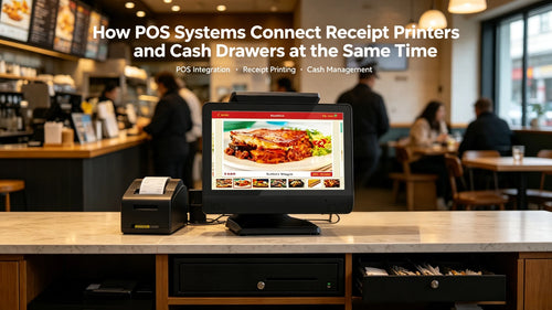 How POS Systems Connect Receipt Printers and Cash Drawers at the Same Time