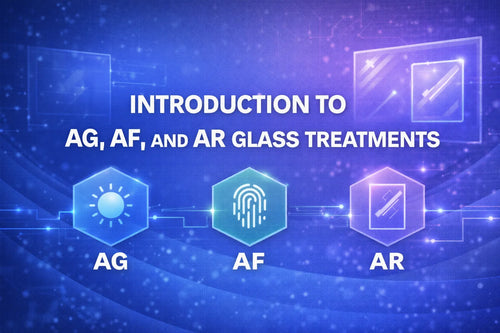 Introduction to AG, AF, and AR Glass Treatments