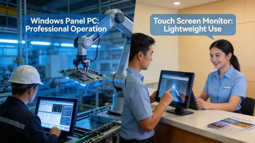 What Is the Difference Between a Windows Panel PC and a Touch Screen Monitor?