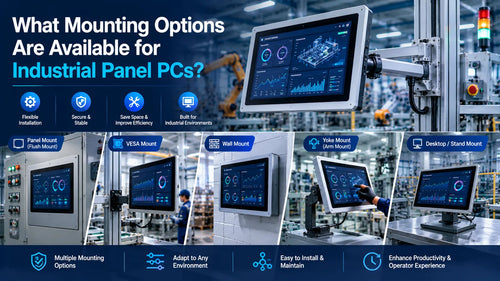 What Mounting Options Are Available for Industrial Panel PCs?
