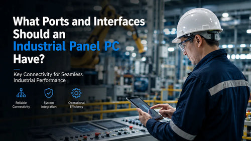 What Ports and Interfaces Should an Industrial Panel PC Have?
