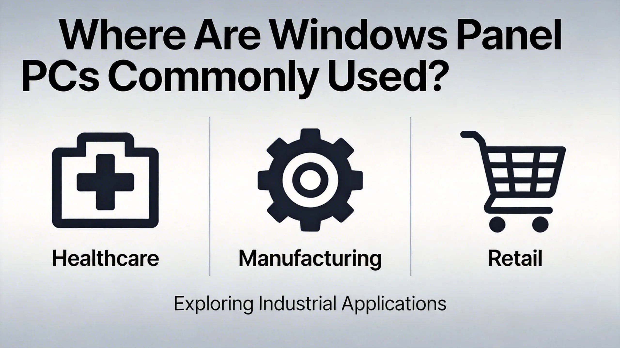 Windows Panel Class Where Are Windows Panel PCs Commonly Used? – bvsipc