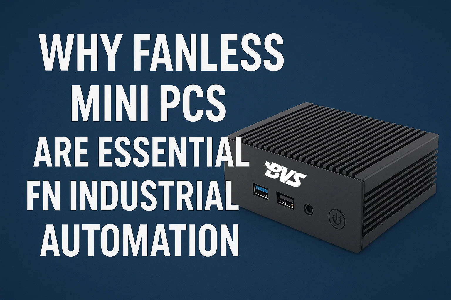 Fanless Ps3 Why Fanless Mini PCs Are Essential for Industrial Automation – bvsipc