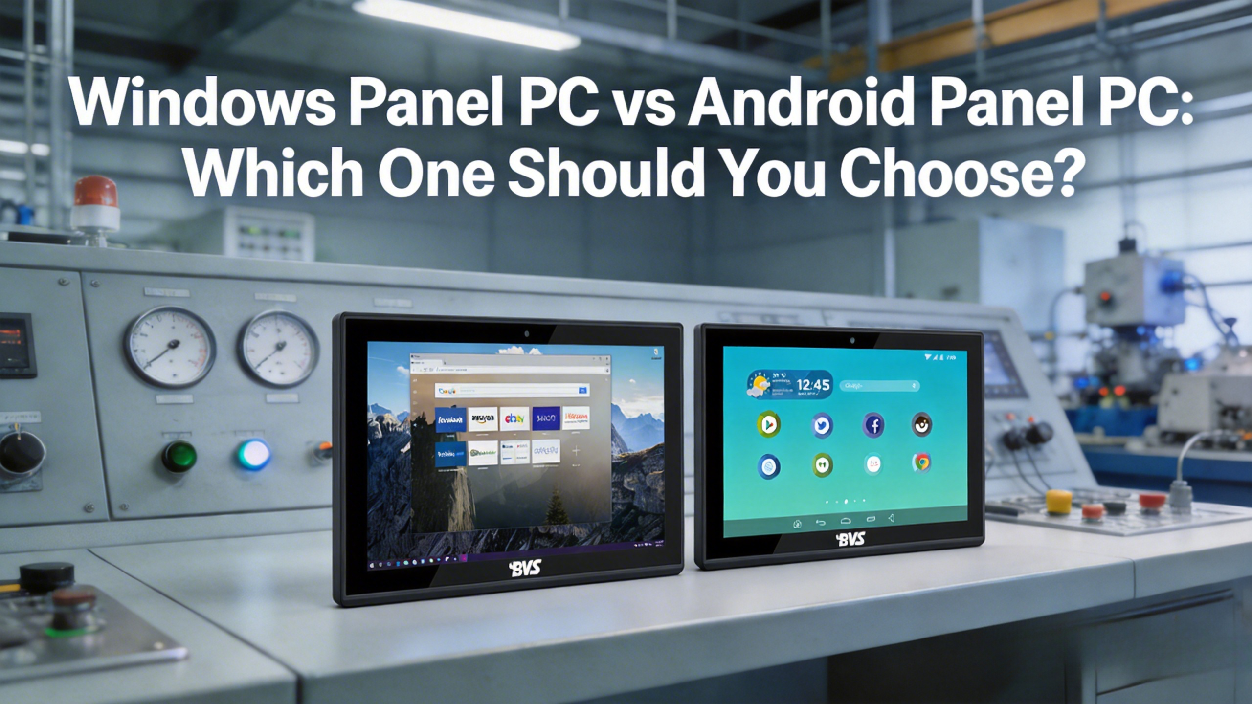 Windows Panel Class Windows Panel PC vs Android Panel PC: Which One Should You Choose? – bvsipc