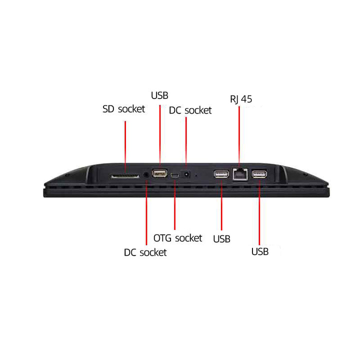 the jacks of 10.1" wall mount android pc