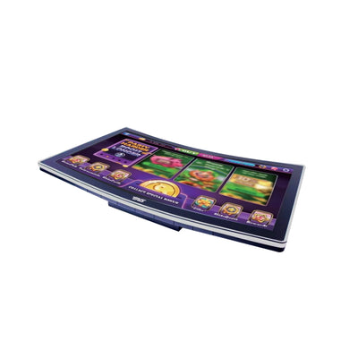 BVS-MC 23.8 to 43 Inch Curved Monitor with LED Surround Light, Sleek C-Type Frame for Retail, Exhibitions & Smart Terminals