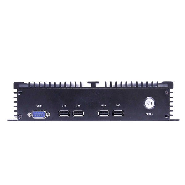 BVS GW-D Fanless PC, Industrial Mini Pc Core i5 processor, 8GB RAM 128GB SSD,HD+VGA，LAN*1，USB*4，RS232/485*2,Full Metal Industrial Fanless Mini PC