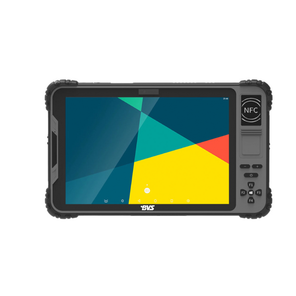 BVS A10 Pro  10.1" Android 12 Rugged Tablet  IP68 & Explosion-Proof  5G  8GB+256GB  13800mAh Hot-Swappable Battery  Sunlight-Readable Display RFID NFC Biometric Reader