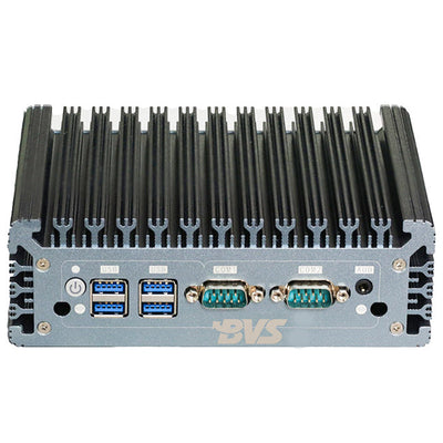 BVS GW-B Intel Core i3-5th Gen , 8GB RAM 128GB SSD,HD+VGA，LAN*2，USB*6，RS232/485*2,Full Metal Industrial Fanless Mini PC