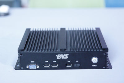 BVS GW-D Fanless PC, Industrial Mini Pc Core i3-5th Gen, 8GB RAM 128GB SSD,HD+VGA，LAN*1，USB*4，RS232/485*2,Full Metal Industrial Fanless Mini PC