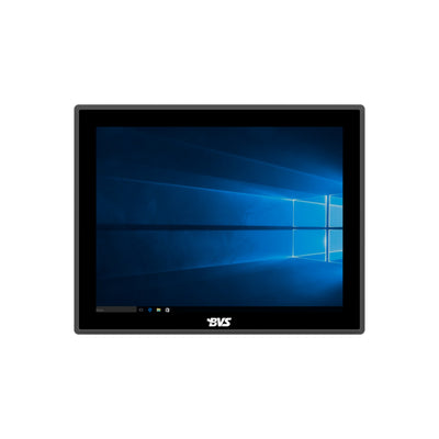 BVS-QG150-NL 15 Inch Fanless Industrial Panel PC, Embedded Touchscreen Computer with Capacitive Touch, HDMI, Dual LAN, Dual COM, USB Ports, Core i5 8GB RAM 128GB SSD