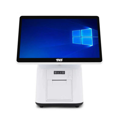 BVS-SJ156P2 Dual Screen 15.6 + 15.6  Inch Touch Screen Pos System With Thermal Printer , for convenience stores, shopping malls, supermarkets
