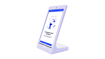 BVS-YL101 10.1 Inch Android Touchscreen Feedback Terminal, Customizable for Customer Satisfaction