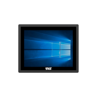 BVS-QG170WL 17 Inch Fanless Industrial Panel PC, Embedded Touchscreen Computer with Capacitive Touch, HDMI, Dual LAN, Dual COM, USB Ports, Core i5 8GB RAM 128GB SSD